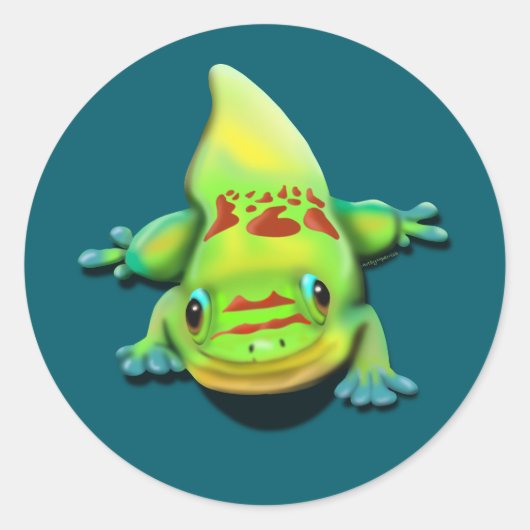 金ゴールドダストデイゲッコ ラウンドシール (正面)