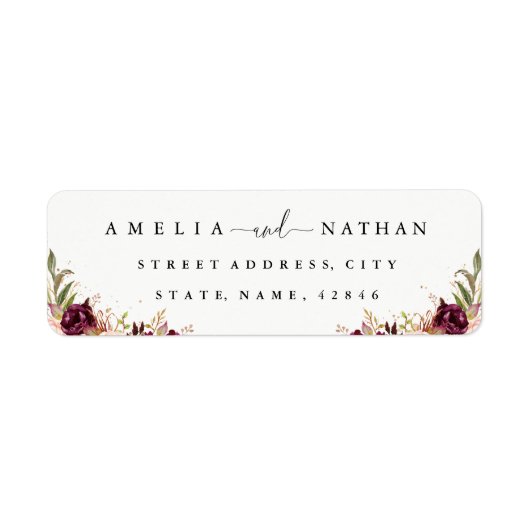 金ゴールドダストブルゴーニュフローラ水の色結婚の ラベル (正面)