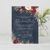 金ゴールドダストブルゴーニュ海軍フローラクリスマス 招待状 (スタンド正面)