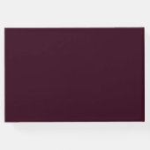 金ゴールドダストブルゴーニュ海軍フローラ ゲストブック (裏面)