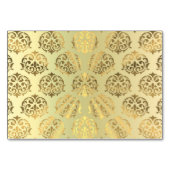 金ゴールドダマスクパターン テーブルナンバー (裏面)