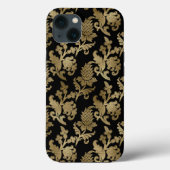金ゴールドダマスクフローラ結婚の贈り物 Case-Mate iPhoneケース (裏面)