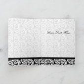 金ゴールドダマスク事業サンキューカード サンキューカード (内部)