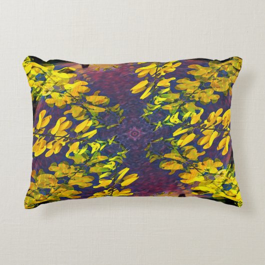 金ゴールドチェーンループ アクセントクッション (正面)