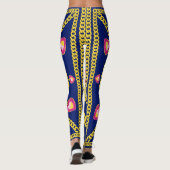 金ゴールドチェーンレギンス レギンス (裏面)