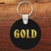 金ゴールドチェーン キーホルダー (裏面)