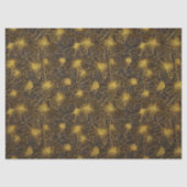 金ゴールドチップ花びらパターンの分離 薄葉紙 (正面)