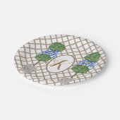 金ゴールドチノセリージンジャージャージャージャーズトピアリーバスケット ペーパープレート (アングル)