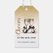 金ゴールドチャンページ応援ニューイヤーエブファミリーホリデー ギフトタグ (裏面)