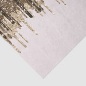 金ゴールドチョコレートアイスクリームグリッタードリップ誕生日 薄葉紙 (詳細)