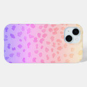 金ゴールドチーターiPhoneケース Case-Mate iPhoneケース (裏面 (横))