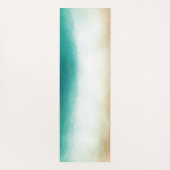 金ゴールドツリーシルエットグラデーション、ヨガ ヨガマット (裏面)