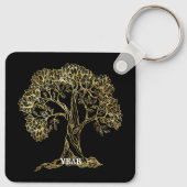 金ゴールドツリーファミリ懇親会パーティー必須 キーホルダー (裏面)