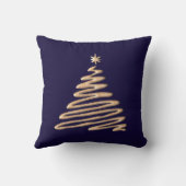 金ゴールドツリー クッション (裏面)