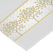 金ゴールドツリー ショートテーブルランナー (コーナー)