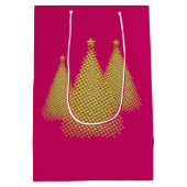 金ゴールドツリー ミディアムペーパーバッグ (裏面)