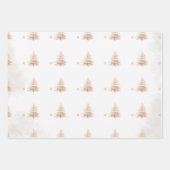 金ゴールドツリー ラッピングペーパーシート (正面3)