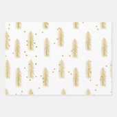 金ゴールドツリー ラッピングペーパーシート (正面2)