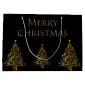 金ゴールドツリー ラージペーパーバッグ (裏面)