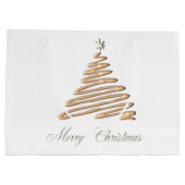 金ゴールドツリー ラージペーパーバッグ (裏面)