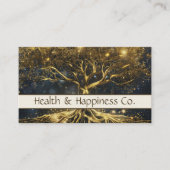 金ゴールドツリー 名刺 (正面)