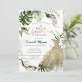 金ゴールドティアラドレストロピカルホテル離れキンセーニェラ 招待状 (スタンド正面)