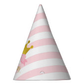 金ゴールドティアラプリンセス誕生日 パーティーハット (右)