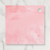 金ゴールドティアラホットピンクフローラキンセアニェラ フェイバータグ (裏面)