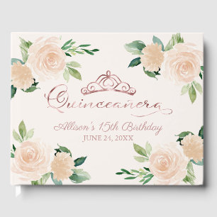 金ゴールドティアラ赤面ピンクフローラキンセアニェラゲストブー ゲストブック