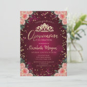 金ゴールドティアラ、ダイアモンズブルゴーニュフローラキンセアニラ 招待状 (スタンド正面)