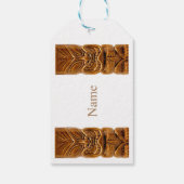 金ゴールドティキ彫刻サンダー_コーブ ギフトタグ (裏面)