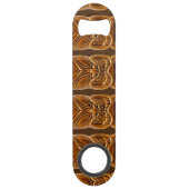 金ゴールドティキ彫刻サンダー_コーブ スピード栓抜き (裏面)