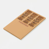 金ゴールドティキ彫刻サンダー_コーブ ポストイット (アングル)