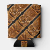 金ゴールドティキ彫刻サンダー_コーブ 缶クーラー (裏面)