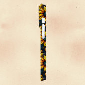 金ゴールドティール(緑がかった色)ひまわりステンドグラスモノグラム Case-Mate iPhoneケース