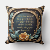 金ゴールドティール(緑がかった色)ヴェローナサンセットカスタマイズ クッション (正面)