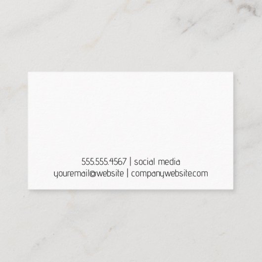 金ゴールドテクスチャの背景 名刺 (裏面)