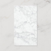 金ゴールドテクスチャーワイングラス |大理石 名刺 (裏面)