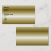 金ゴールドテクスチャ 名刺 (正面/裏面)