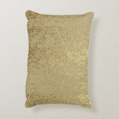 金ゴールドテグランジクスチャを使用して効果を作成動揺してする アクセントクッション (裏面(縦))