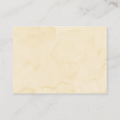 金ゴールドテディベアバルーンベビーシャワーはいくつだと思う エンクロージャーカード (裏面)