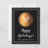 金ゴールドテニスホリデーカード シーズンカード (正面)