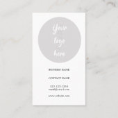 金ゴールドテントスタイルアポイントメントカード 予約カード (裏面)