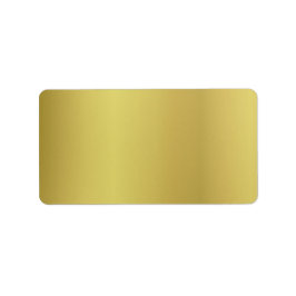 金ゴールドテンプレート戻カスタマイズ ラベル