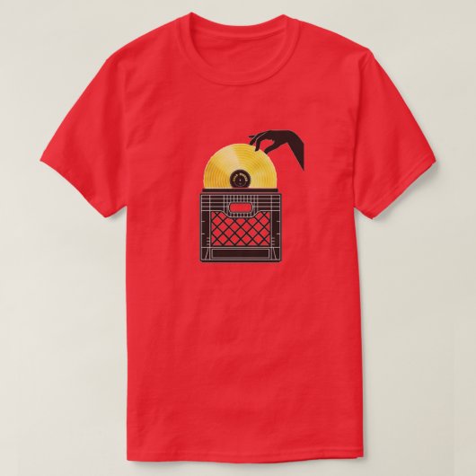 金ゴールドディガーDJ Tシャツ (デザイン正面)