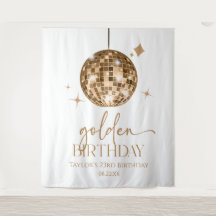 金ゴールドディスコボールゴールデンバースデーパーティー