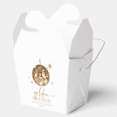 金ゴールドディスコボールゴールデンバースデーパーティー フェイバーボックス (オープン)