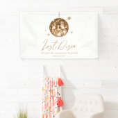 金ゴールドディスコボールラストディスコバチェロレッテ 横断幕 (インサイチュ)