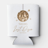 金ゴールドディスコボールラストディスコバチェロレッテ 缶クーラー (裏面)