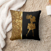 金ゴールドディーバ装飾用クッション クッション (ブランケット)